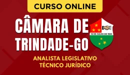 Capa Curso Câmara de Trindade - GO 2026 - Analista Legislativo - Técnico Jurídico